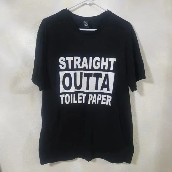 Tops - Straight Out of Toilet Paper TShirt